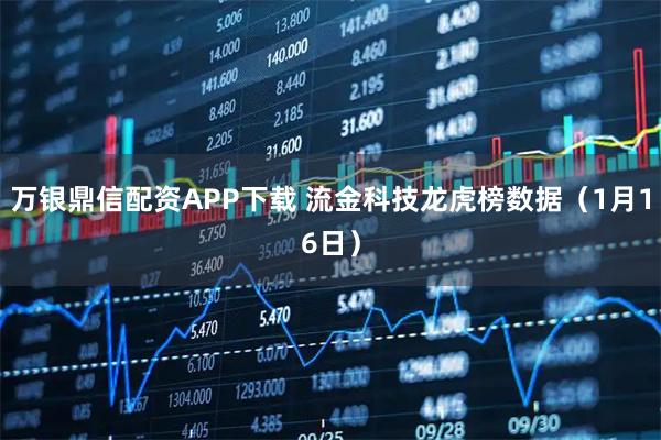万银鼎信配资APP下载 流金科技龙虎榜数据（1月16日）