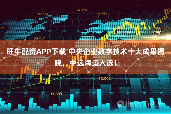 旺牛配资APP下载 中央企业数字技术十大成果揭晓，中远海运入选！